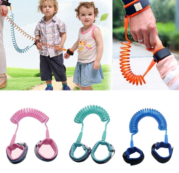 Anti-Lost Wrist Link for Kids | Child Safety Harness Strap for Travel & Crowded Areas