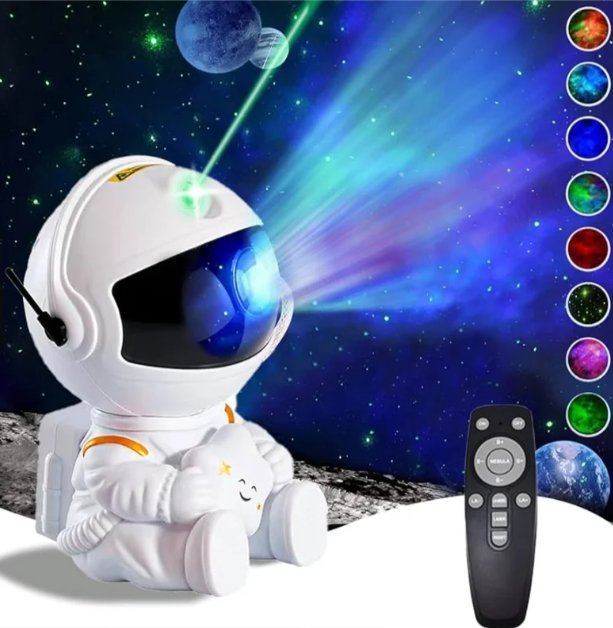Astronaut Galaxy Projector | Star Nebula Night Light With Remote Control | Mini Astronaut Galaxy Light