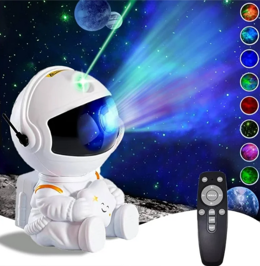 Astronaut Galaxy Projector | Star Nebula Night Light With Remote Control | Mini Astronaut Galaxy Light